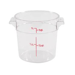Cambro - RFSCW1135 - 1 qt Camwear® Food Storage Container image