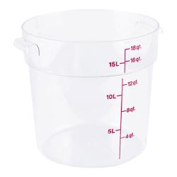 Cambro - RFSCW18135 - 18 qt Camwear® Food Storage Container image