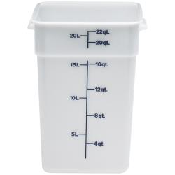 Cambro - 22SFSP148 - 22 qt CamSquare® Food Storage Container image