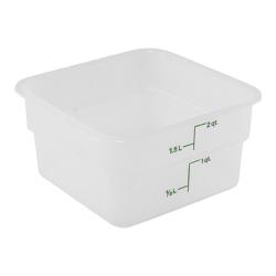 Cambro - 2SFSPP190 - 2 qt CamSquare® Food Storage Container image