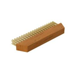 Wood Stone Corp - 3000-0002 - 10 in T-Style Brass Bristle Replacement Brush Head image