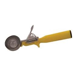 Vollrath - 47144 - 1 5/8 oz Antimicrobial Yellow Disher No. 20 image