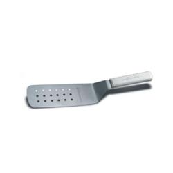Dexter Russell - PS286-8PCP - 8 in x 3 in Sani-Safe® White Perforated Turner image