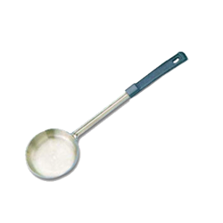 American Metalcraft - SPN8 - 8 oz Blue Solid Portion Spoon image