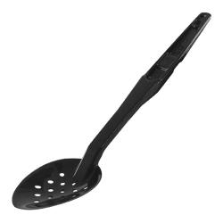 Cambro - SPOP13CW110 - 13 in Black Perforated Camwear® Serving Spoon image