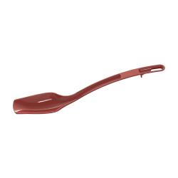 Winco - CVBS-10R - 10 in Red Curv™ Serving Spoon image