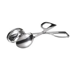 Winco - ST-2 - 10 in Double Spoon Salad Tongs image