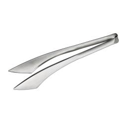 Winco - STH-10 - 10 in Stainless Steel Serving Tongs image