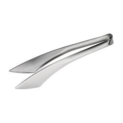 Winco - STH-8 - 8 1/2 in Stainless Steel Serving Tongs image