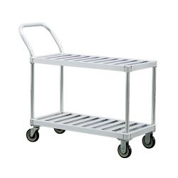 New Age - 1420 - 19 in x 48 in 2-Tier Aluminum Utility Cart image