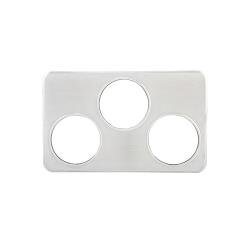 Winco - ADP-666 - 3-Hole 4 Qt Adapter Plate image