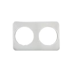 Winco - ADP-808 - 2-Hole 7 Qt Adapter Plate image