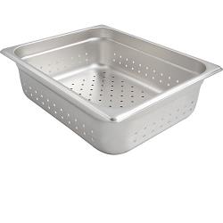 Browne Foodservice - 21214 - 1/2 Size 4 in Perforated Steam Table Pan image