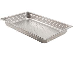 Browne Foodservice - 22112 - Full Size 2 1/2 in Perforated Steam Table Pan image