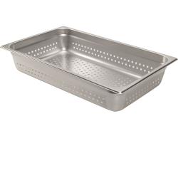Browne Foodservice - 22114 - Full Size 4 in Perforated Steam Table Pan image