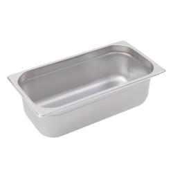 Crestware - 2132 - 1/3 Size 2 1/2 in Saf-T-Stak Steam Table Pan image