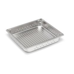 Vollrath - 30123 - 2/3 Size 2 1/2 in Super Pan V® Perforated Steam Table Pan image