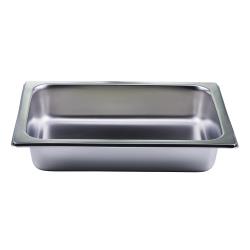 Winco - 508-FP - 4 Qt Square Chafer Food Pan image
