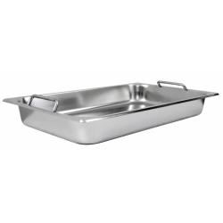Winco - SPF2-HD - Full Size 2 1/2 in Steam Table Pan image
