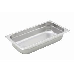 Winco - SPJH-302 - 1/3 Size 2 1/2 in Steam Table Pan image