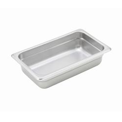 Winco - SPJH-402 - 1/4 Size 2 1/2 in Steam Table Pan image