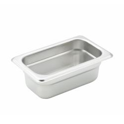 Winco - SPJH-902 - 1/9 Size 2 1/2 in Steam Table Pan image