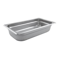 Winco - SPJL-302 - 1/3 Size 2 1/2 in Steam Table Pan image