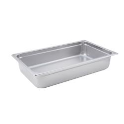 Winco - SPJM-104 - Full Size 4 in Steam Table Pan image