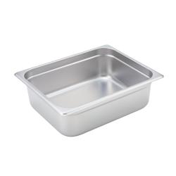 Winco - SPJM-204 - 1/2 Size 4 in Steam Table Pan image