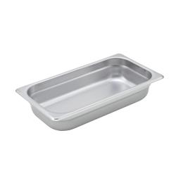 Winco - SPJM-302 - 1/3 Size 2 1/2 in Steam Table Pan image