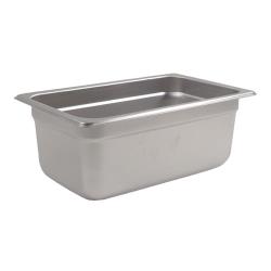 Winco - SPJP-404 - 1/4 Size 4 in Steam Table Pan image
