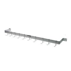 Franklin - 51240 - 53 in x 8 1/2 in Wall Mount Pot Rack image