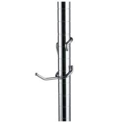 Franklin - 8025740 - 2 in All Purpose Chrome Pole Hook image