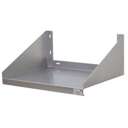 Advance Tabco - MS-24-24-EC-X - 24 in x 24 in Stainless Steel Wall-Mount Microwave Shelf image