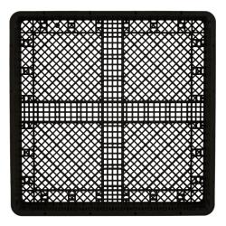 Vollrath - TR2-06 - Full Size Black Traex® Flatware Dish Rack image