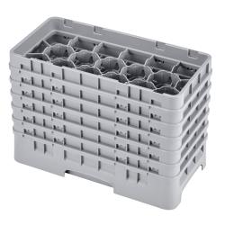 Cambro - 17HS1114151 - 17 Compartment 11 3/4 in Camrack® Glass Rack image