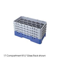 Cambro - 17HS958151 - 17 Compartment 10 1/8 in Camrack® Glass Rack image