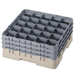 Cambro - 25S738184 - 25 Compartment 8 7/8 in Camrack® Glass Rack image