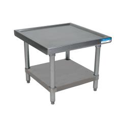 BK Resources - MST-2424SS - 24 in Square 2-Tier S/S Machine Stand image