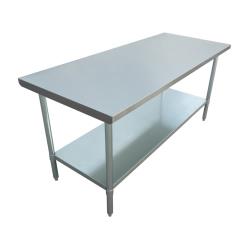 Adcraft - WT-3072-E - 30 in x 72 in Stainless Steel Work Table image