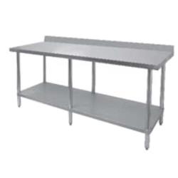 GSW - WT-EB2472 - 72 in x 24 in Stainless Steel Work Table image