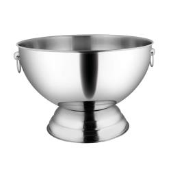 Winco - SPB-35 - 3 1/2 gal Stainless Steel Punch Bowl image