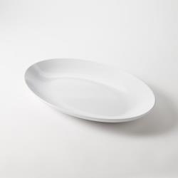 American Metalcraft - NPW18 - 18 in White Oval Platter image