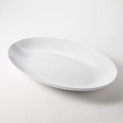 American Metalcraft - NPW21 - 21 1/2 in White Oval Platter image