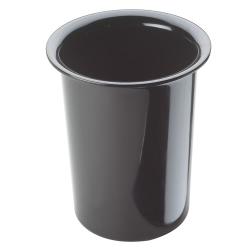 Cal-Mil - 1017-13 - 4 1/2 in Black Melamine Cylinder image