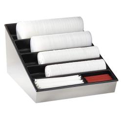 Dispense-Rite - WLS-1 - Wide Countertop Lid, Straw And Condiment Organizer image