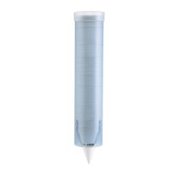 San Jamar - C3165FBL - Pull-Type Medium Cup Frosted Blue Dispenser image