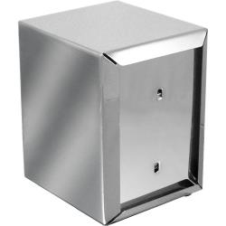 ITI - ITW-I-AH - 5 3/8 in Half Stainless Steel Napkin Dispenser image
