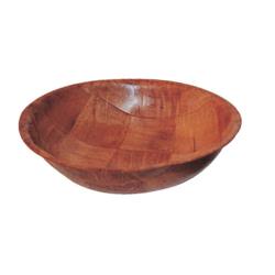 Winco - WWB-5 - 5 in Woven Wood Salad Bowl image