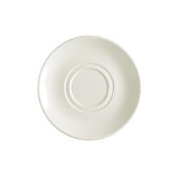 CAC China - REC-57 - 6 7/8 in Ceramic American White Saucer image